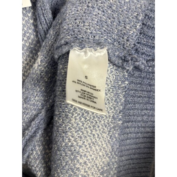 Hippie Rose Juniors' Open-Front Long Cardigan Blue Cloud Size Small NWT's - Picture 7 of 8